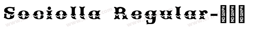 Sociolla Regular字体转换